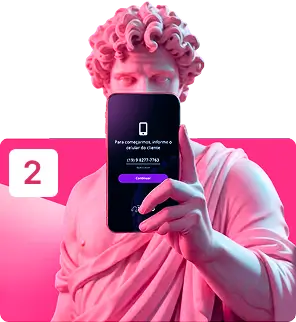 A operadora de caixa solicita o número de celular do cliente e já captura uma informação valiosa de forma fácil.